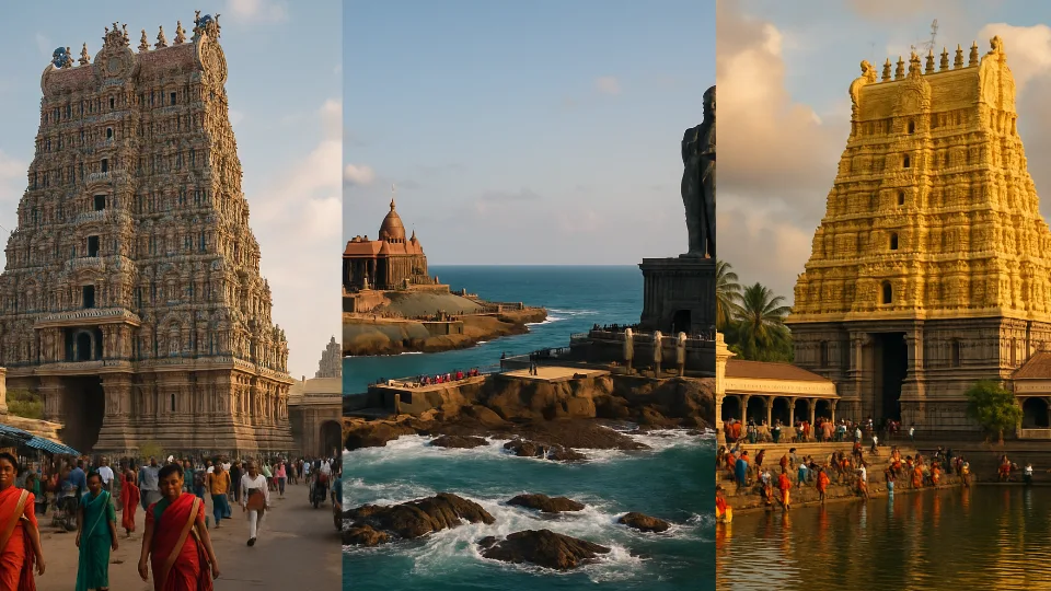 Madurai Rameshwaram Kanyakumari Tour